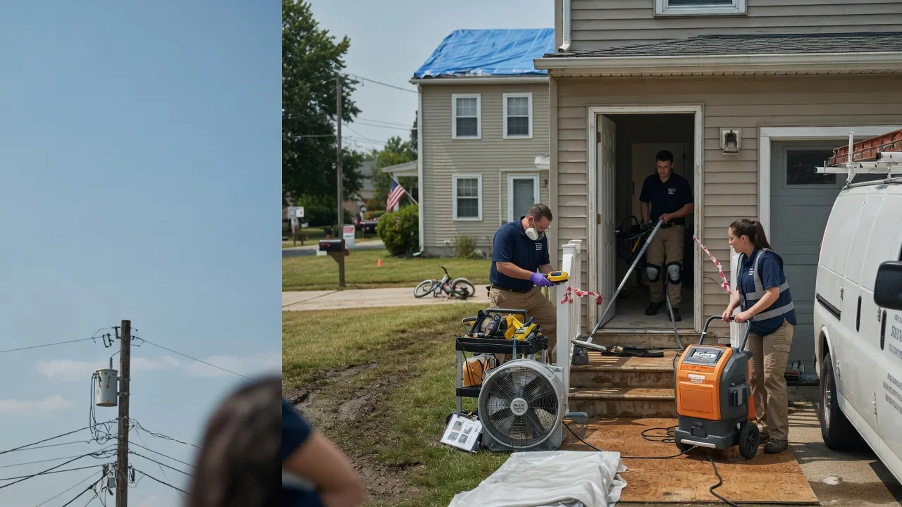 Water Damage Repair in Hitchcock, TX near me
